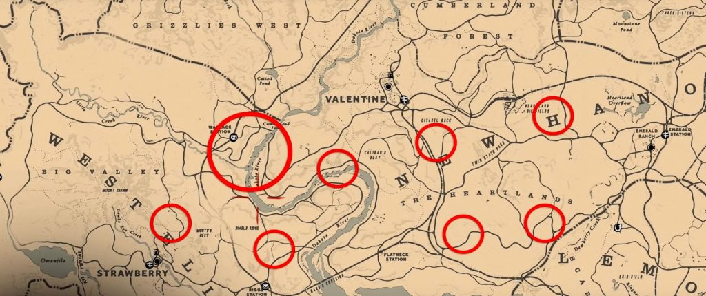 Stakes Treasure Map Location in Red Dead Redemption Your Games Tracker