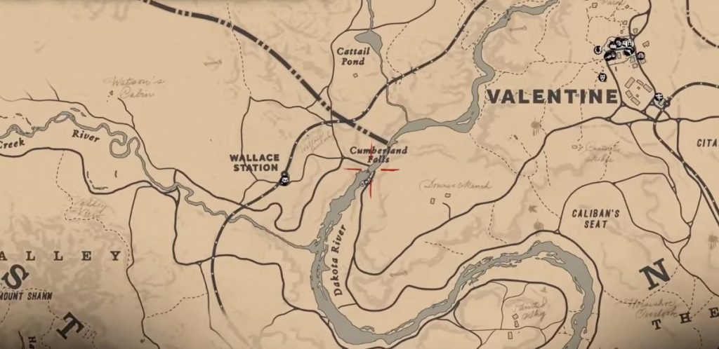 Mapa Red Dead Redemption II 30X40 cm - Escorrega o Preço
